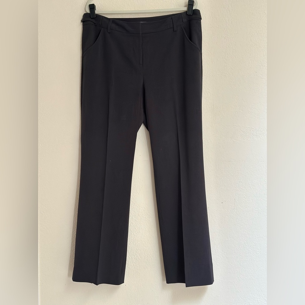Elegant Black Women's Straight Leg Pants